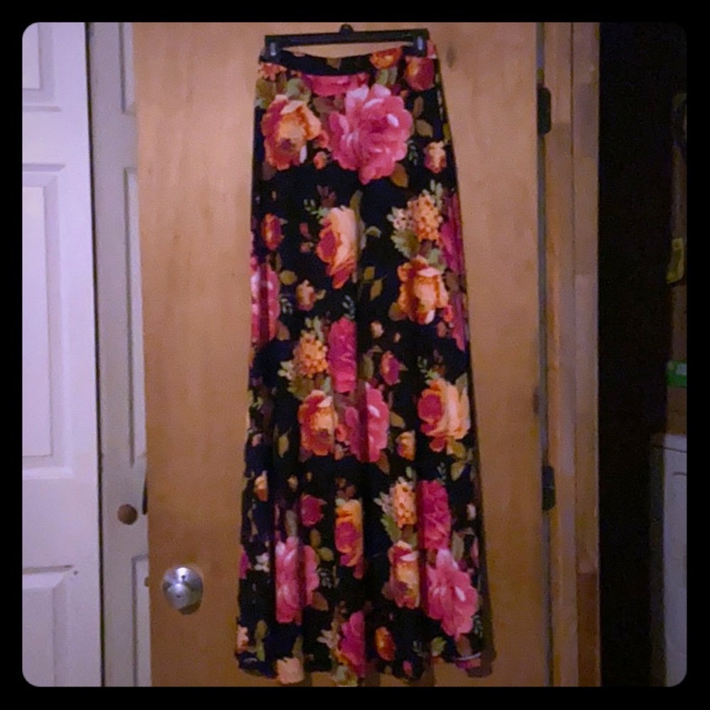 Maxi Floral Skirt